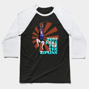 Ronnie is just here for the Zipline Baseball T-Shirt